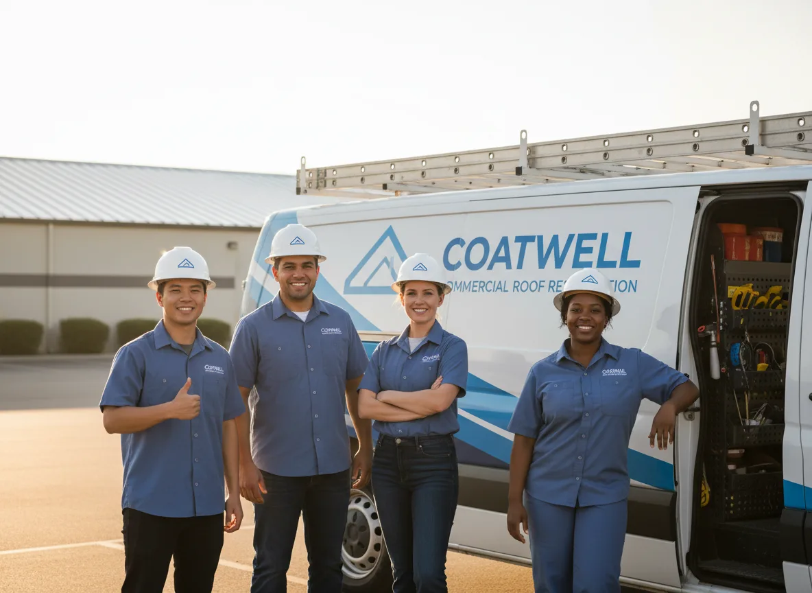 Commercial roof coating company in Ewing, VA